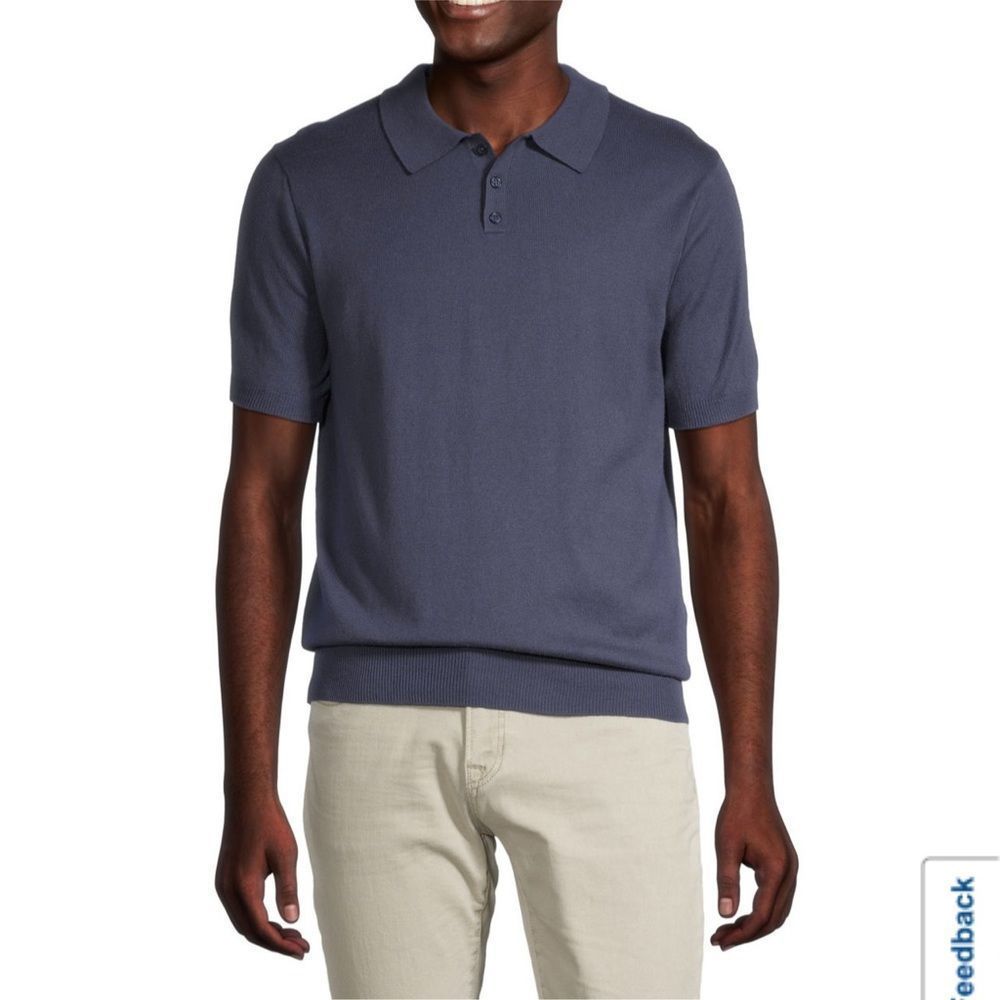 Stafford Navy Polo